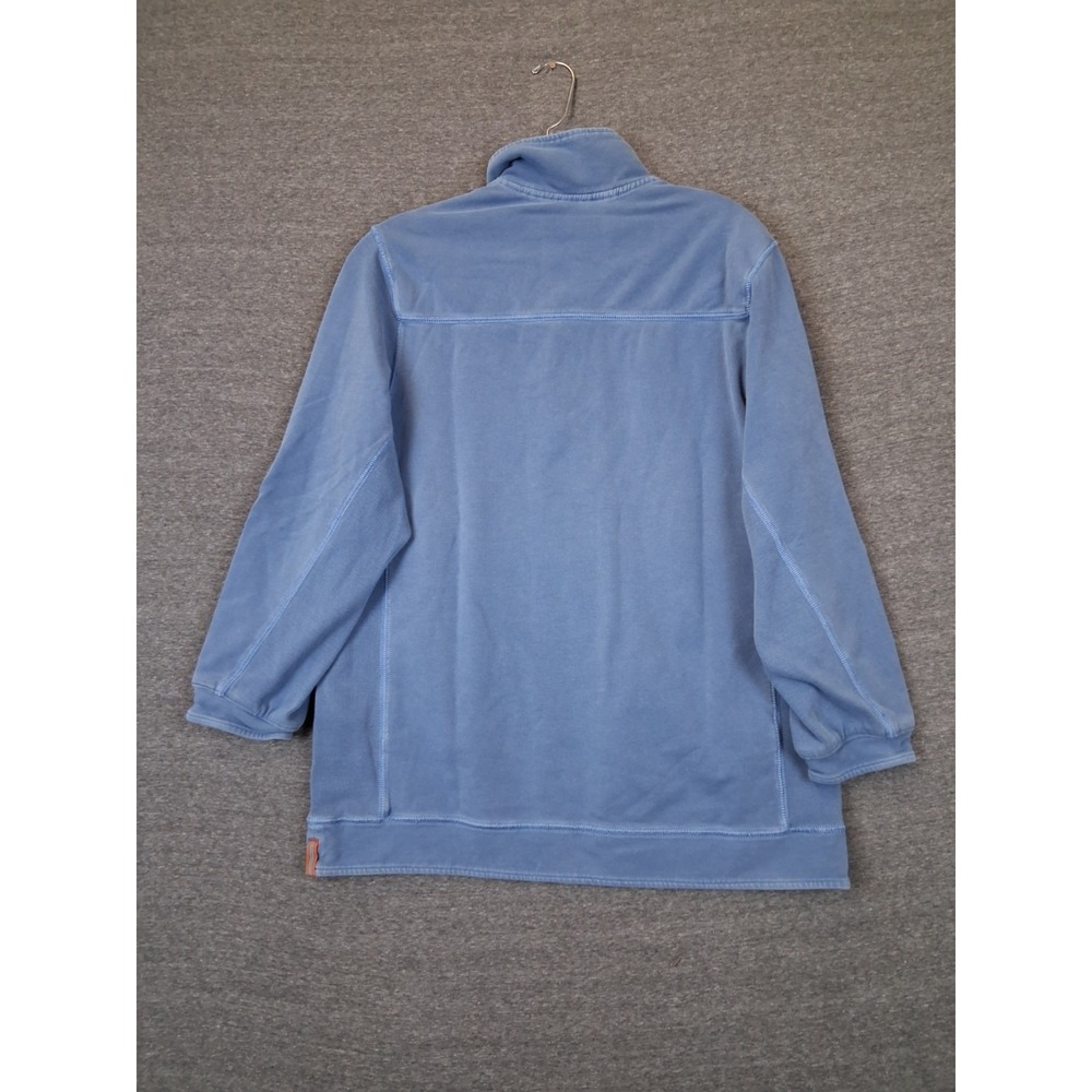 Tommy Bahama Mens Jacket M Blue Knit 1/4 Zip University San Diego Resort Casual - Picture 7 of 8